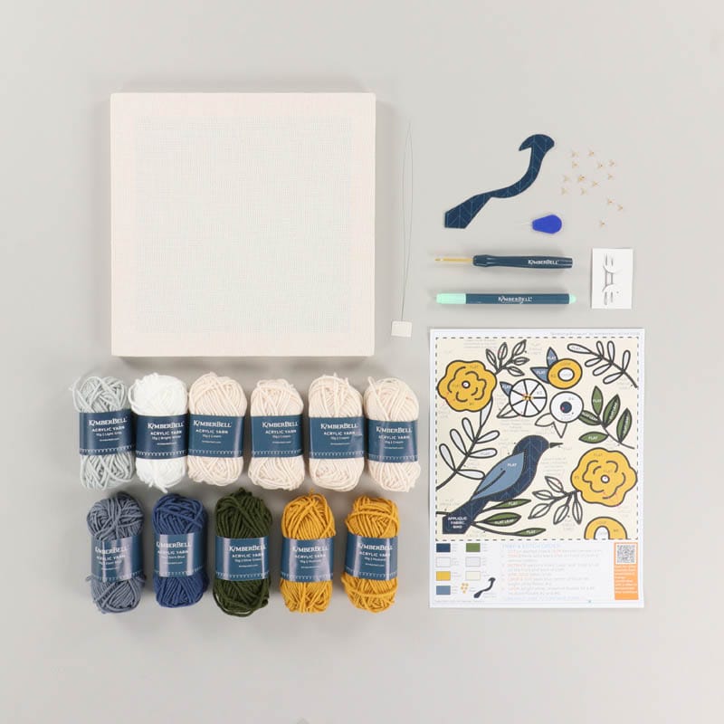 Birdsong Bouquet - Punch Needle Plus Kit