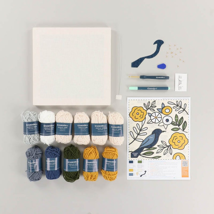 Birdsong Bouquet - Punch Needle Plus Kit