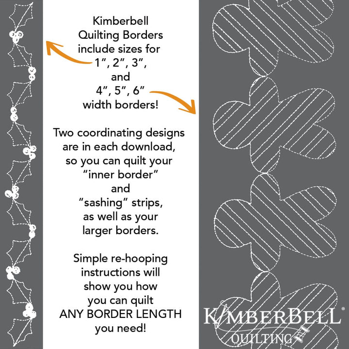 Christmas Border 3 - Background Quilting