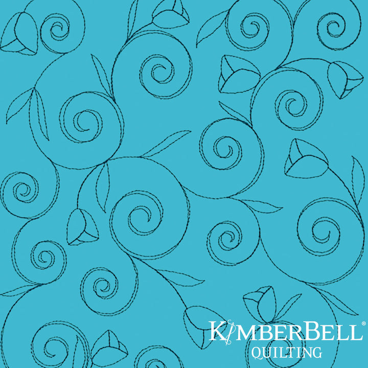 Floral 2 - Background Quilting