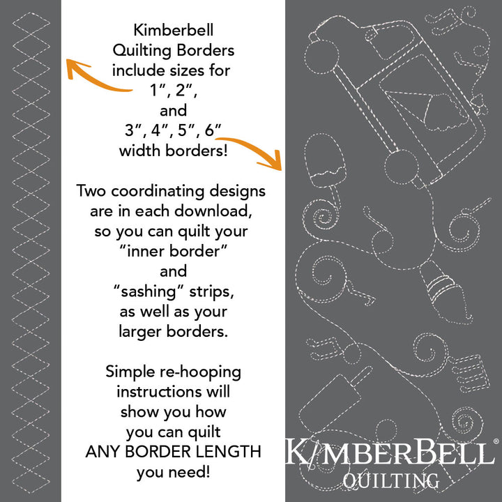 Food Border 1 - Background Quilting