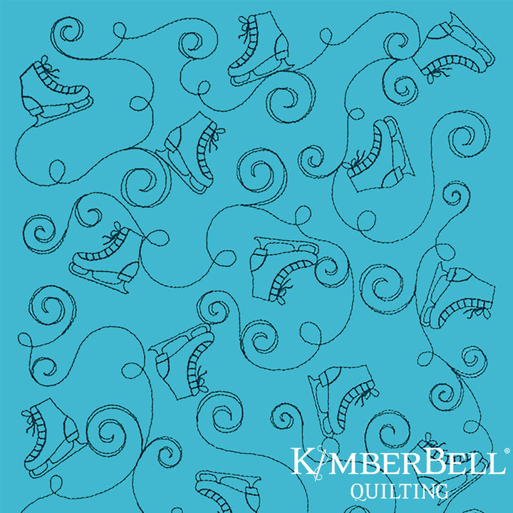 Skate 1 - Background Quilting