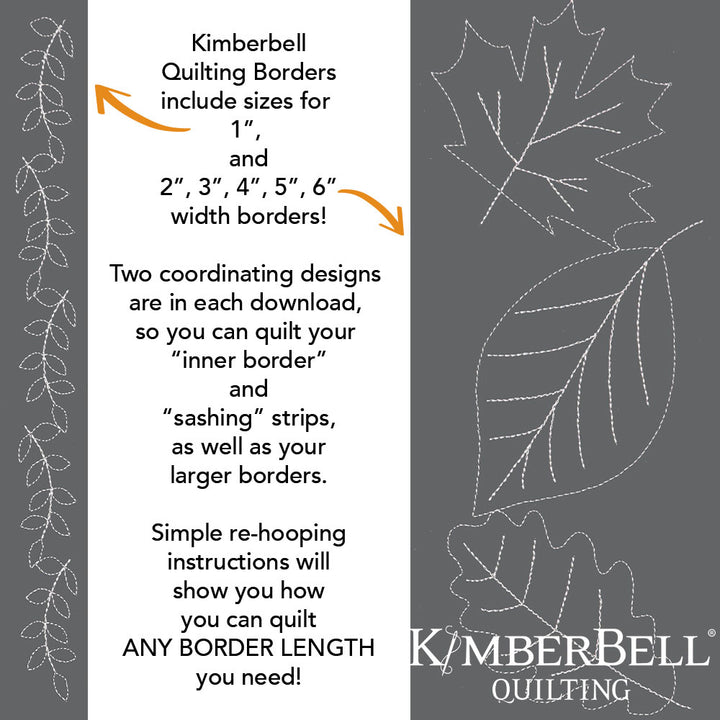 Autumn Border 1 - Background Quilting