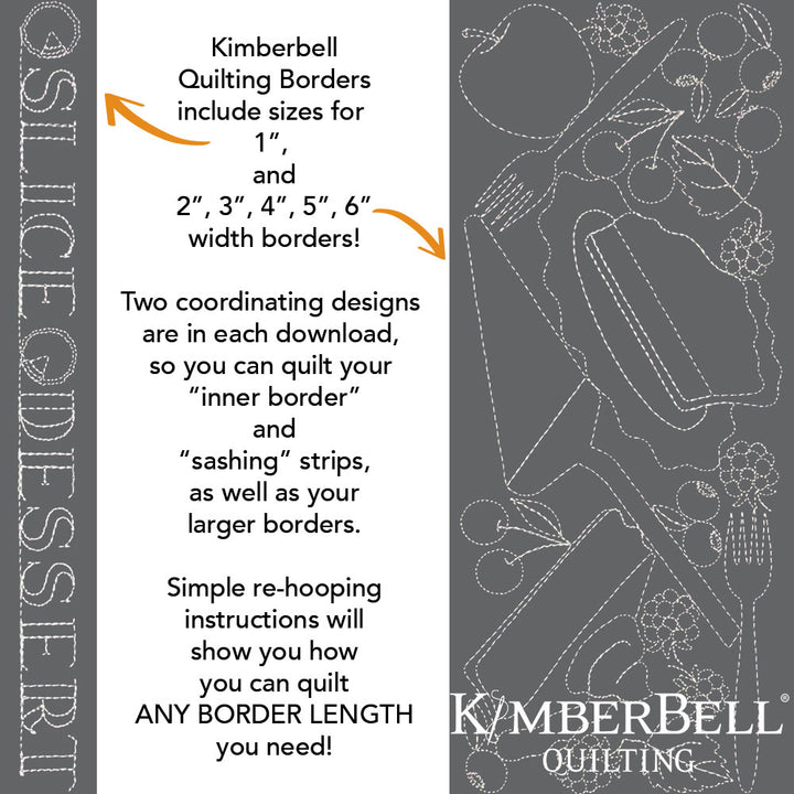 Food Border 2 - Background Quilting