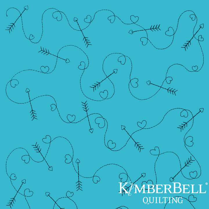 Hearts 3 - Background Quilting