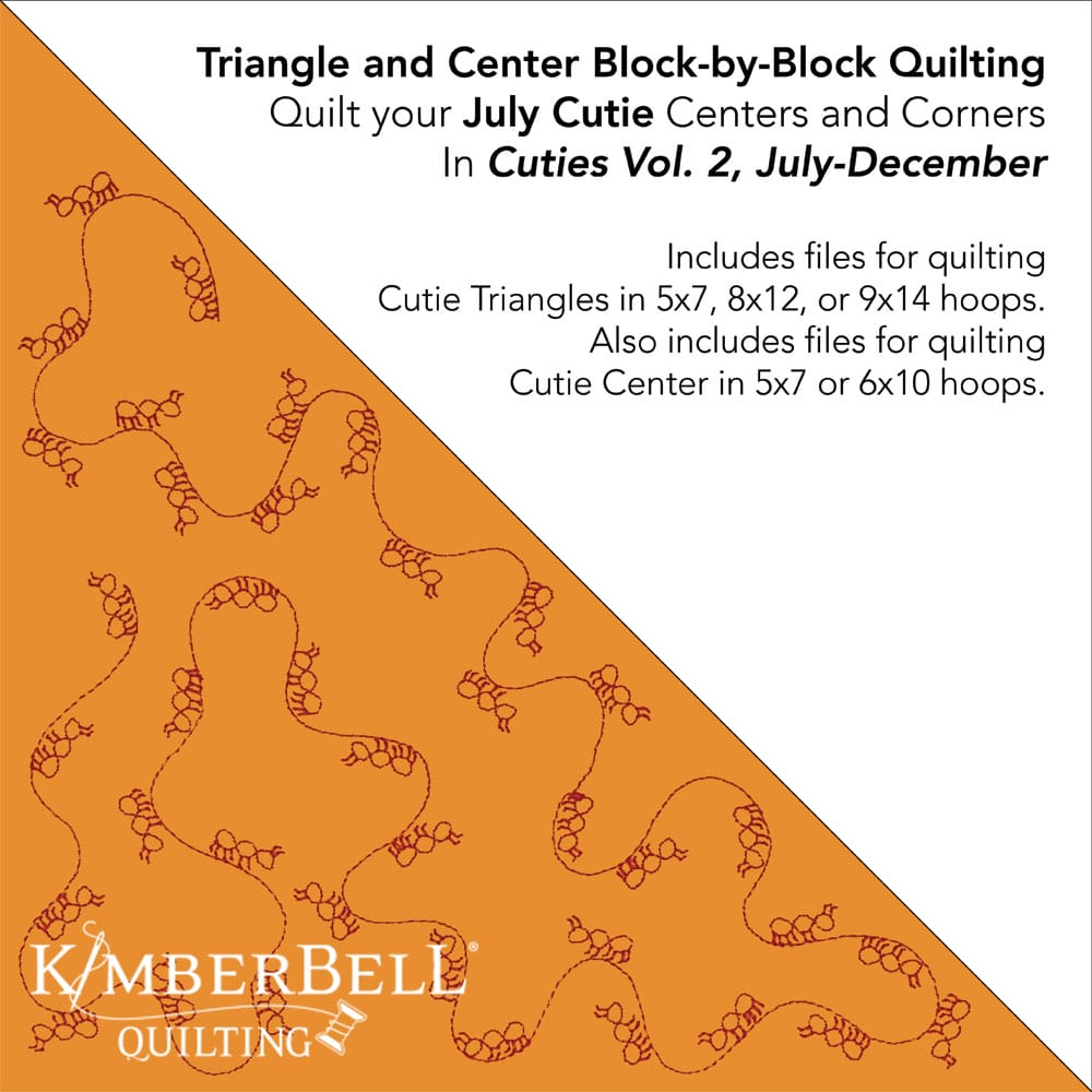 Cuties Vol. 2 Quilting Bundle, July-December