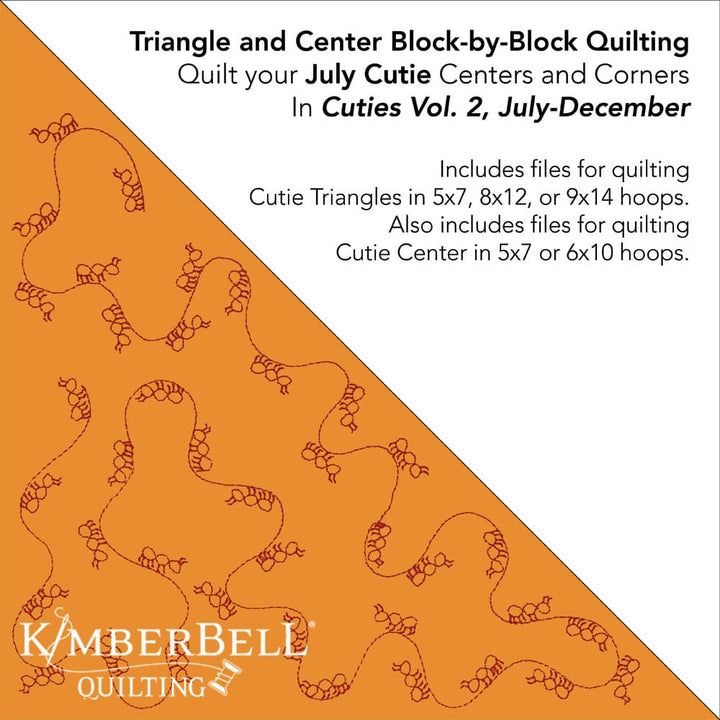 Cuties Vol. 2 Quilting Bundle, July-December