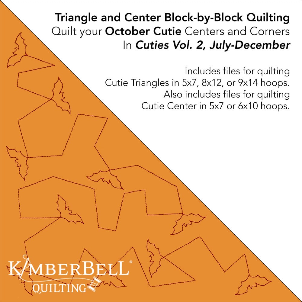 Cuties Vol. 2 Quilting Bundle, July-December