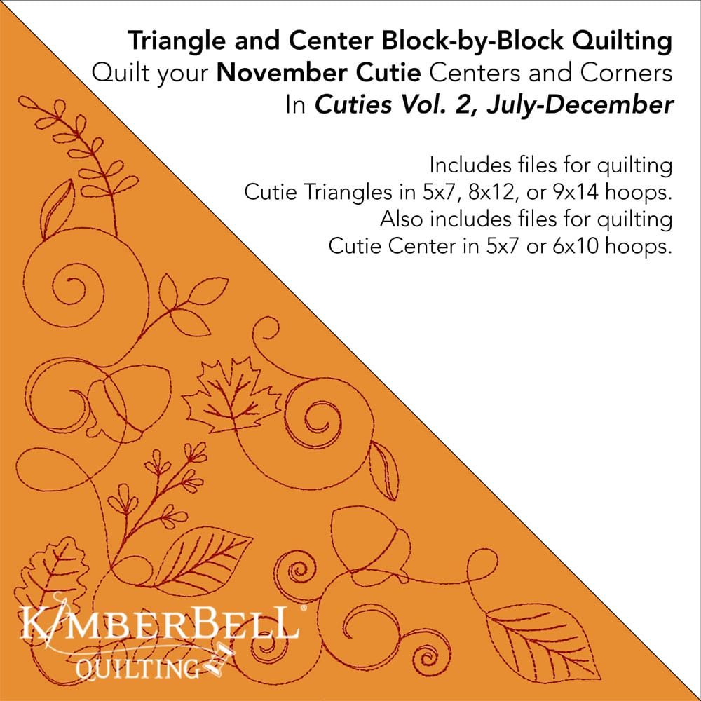 Cuties Vol. 2 Quilting Bundle, July-December