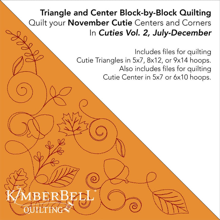 Cuties Vol. 2 Quilting Bundle, July-December