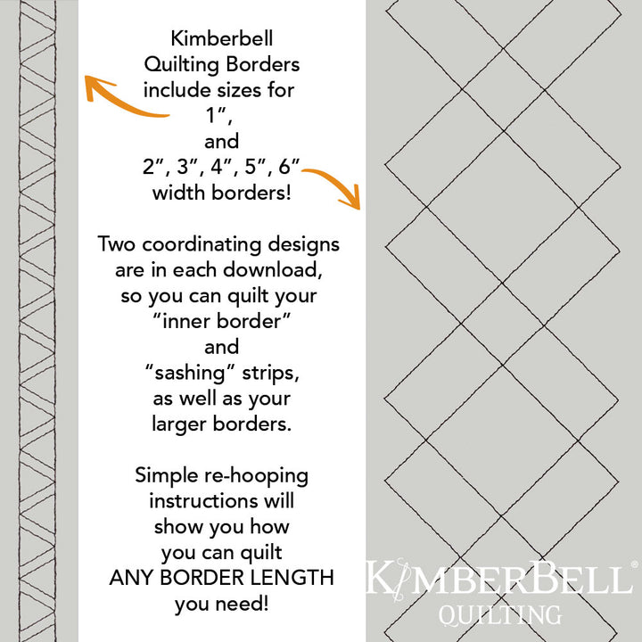Geometric Border 1 - Background Quilting