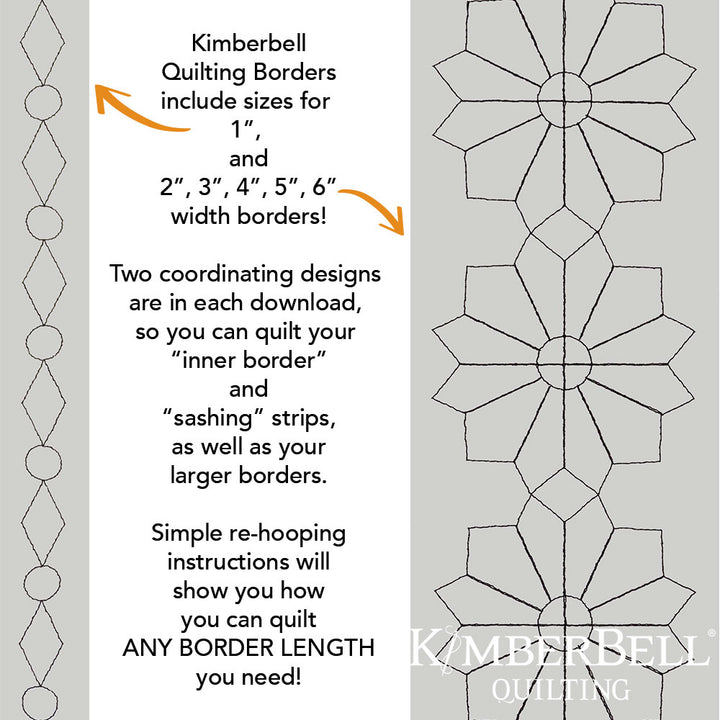 Geometric Border 2 - Background Quilting