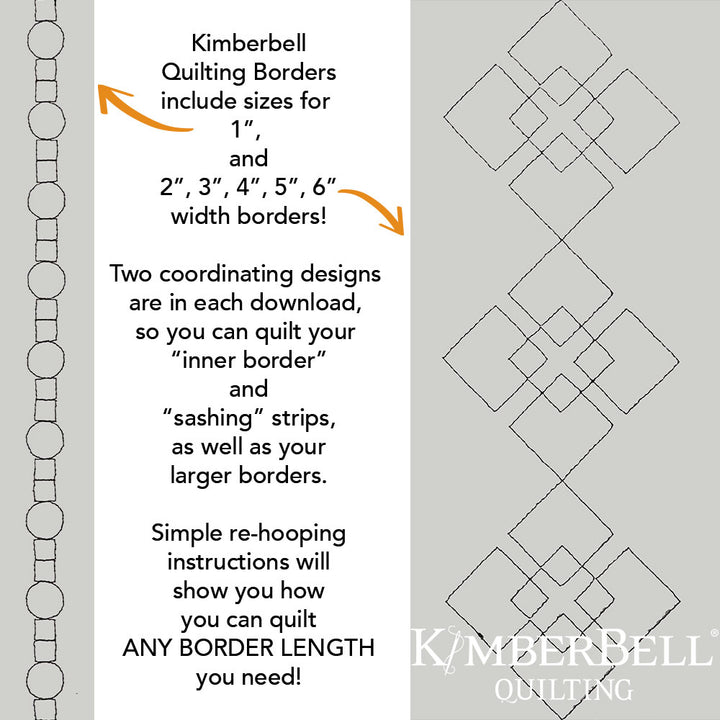 Geometric Border 4 - Background Quilting