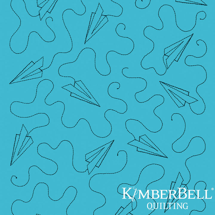 Airplane 2 - Background Quilting