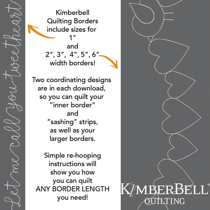 Valentine Border 4 - Background Quilting