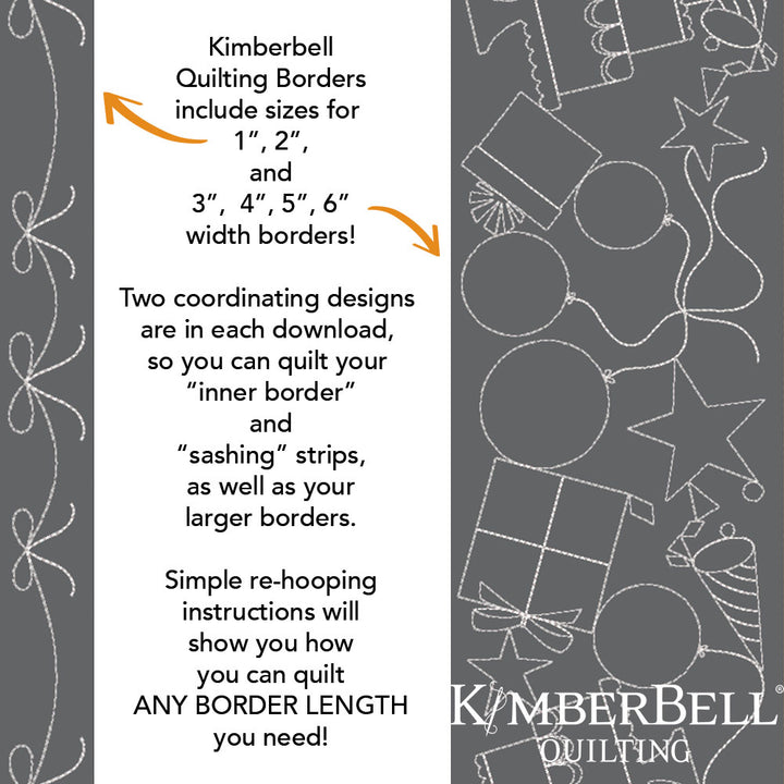 Celebration Border 1 - Background Quilting