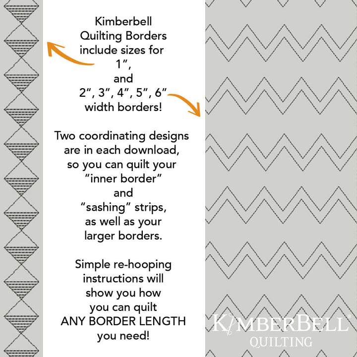 Zig zag Border 1 - Background Quilting