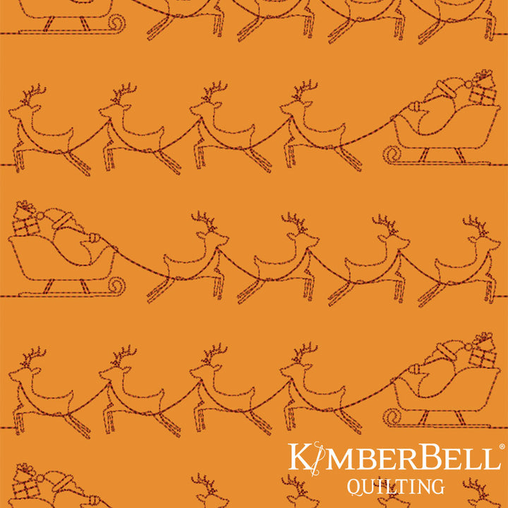 Christmas 10 - Background Quilting