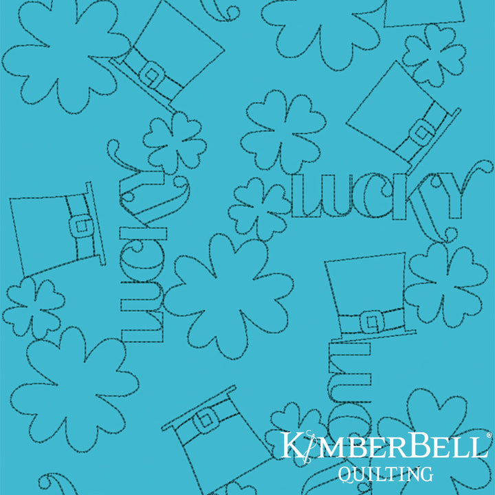 St Patricks 6 - Background Quilting