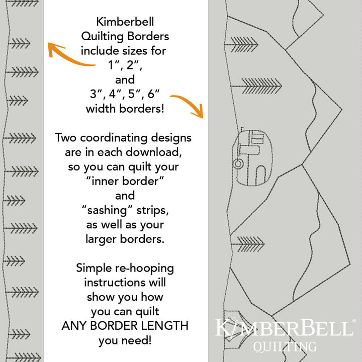 Outdoor Border 1 - Background Quilting