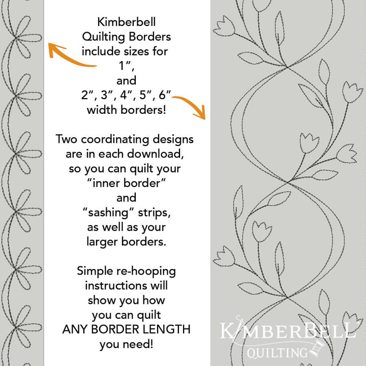 KDQ292 Floral Border 3