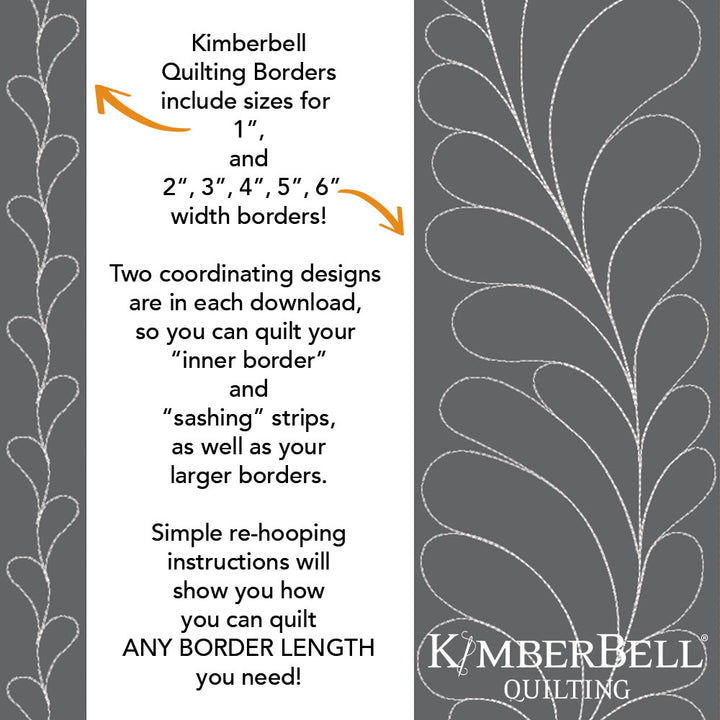 Feather Border 2 - Background Quilting