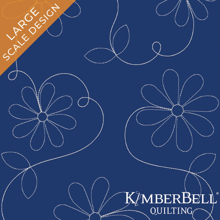 Floral 9 - Background Quilting