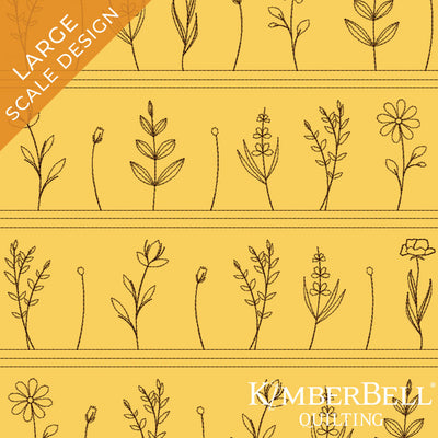 Floral 10 - Background Quilting