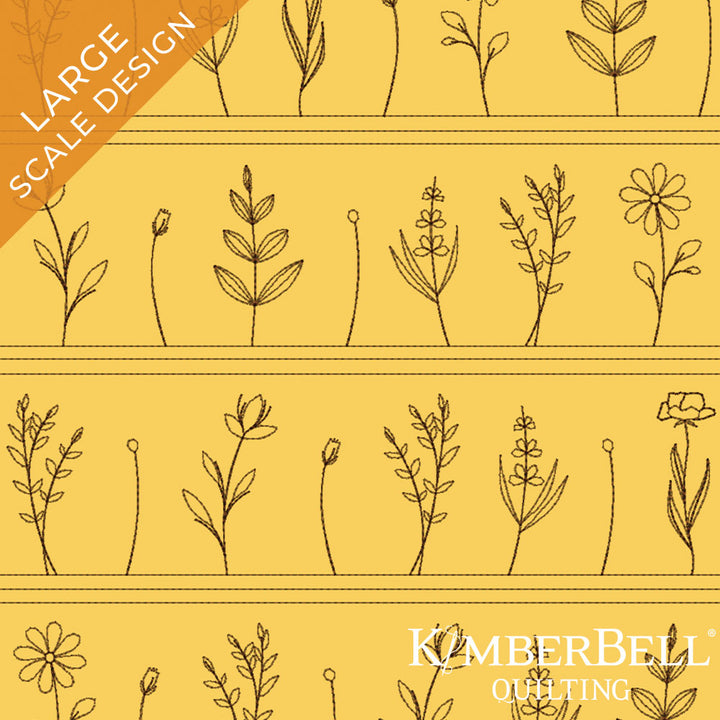 Floral 10 - Background Quilting