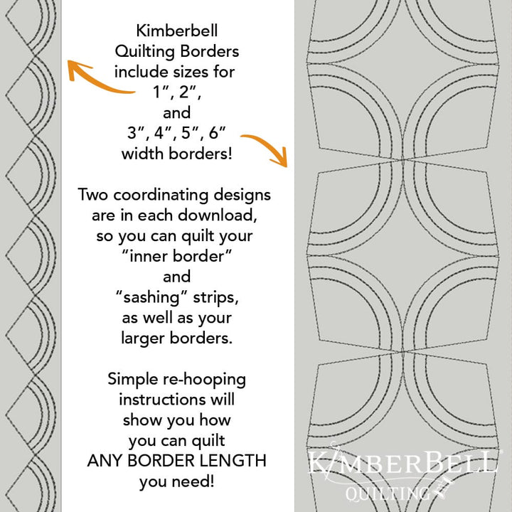 kdq312 Geometric Border 7 background quilting design