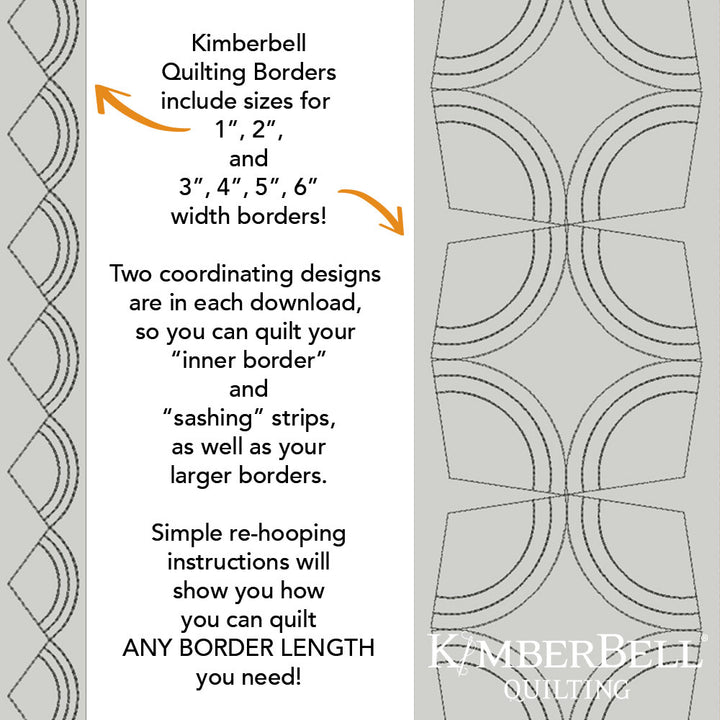 Geometric Border 7 - Background Quilting