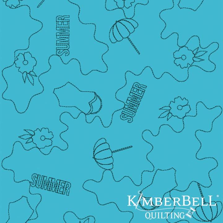Summer 1 background quilting design kdq317