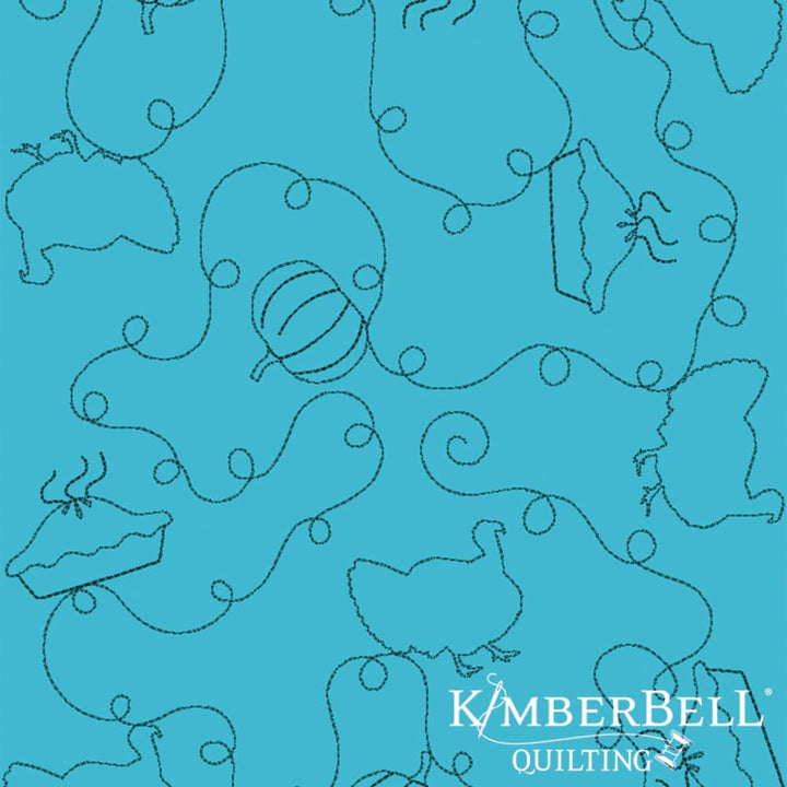 Thanksgiving 3 background quilting design kdq320