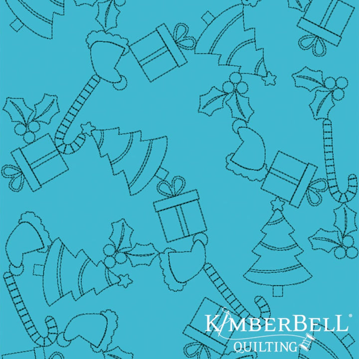 Christmas 13 background quilting design kdq321