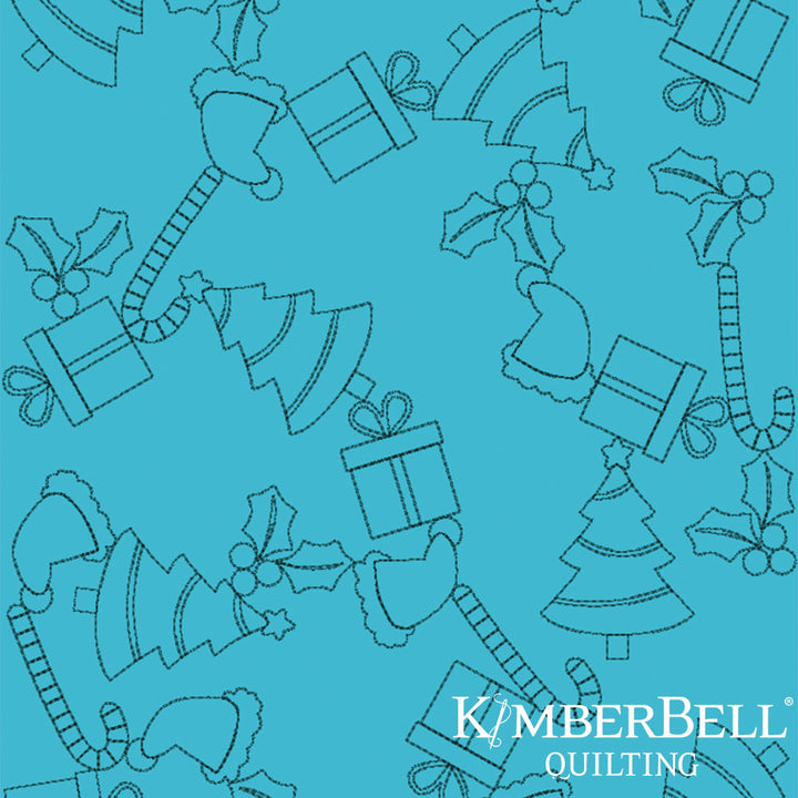 Christmas 13 - Background Quilting