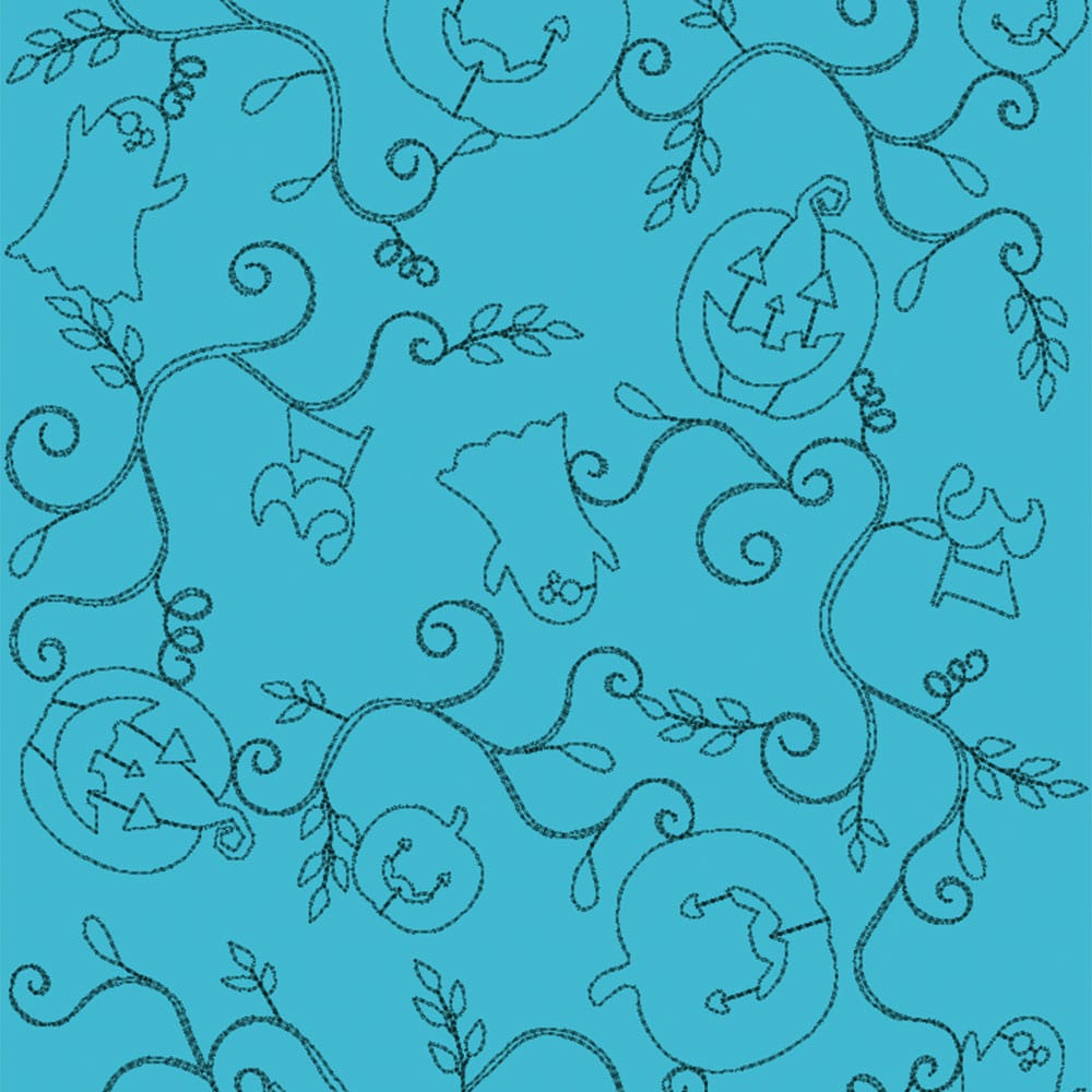 Halloween 9 background quilting design