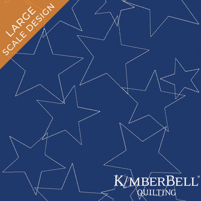 Stars 9 - Background Quilting