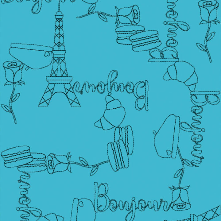 France 1 background quilting design kdq336