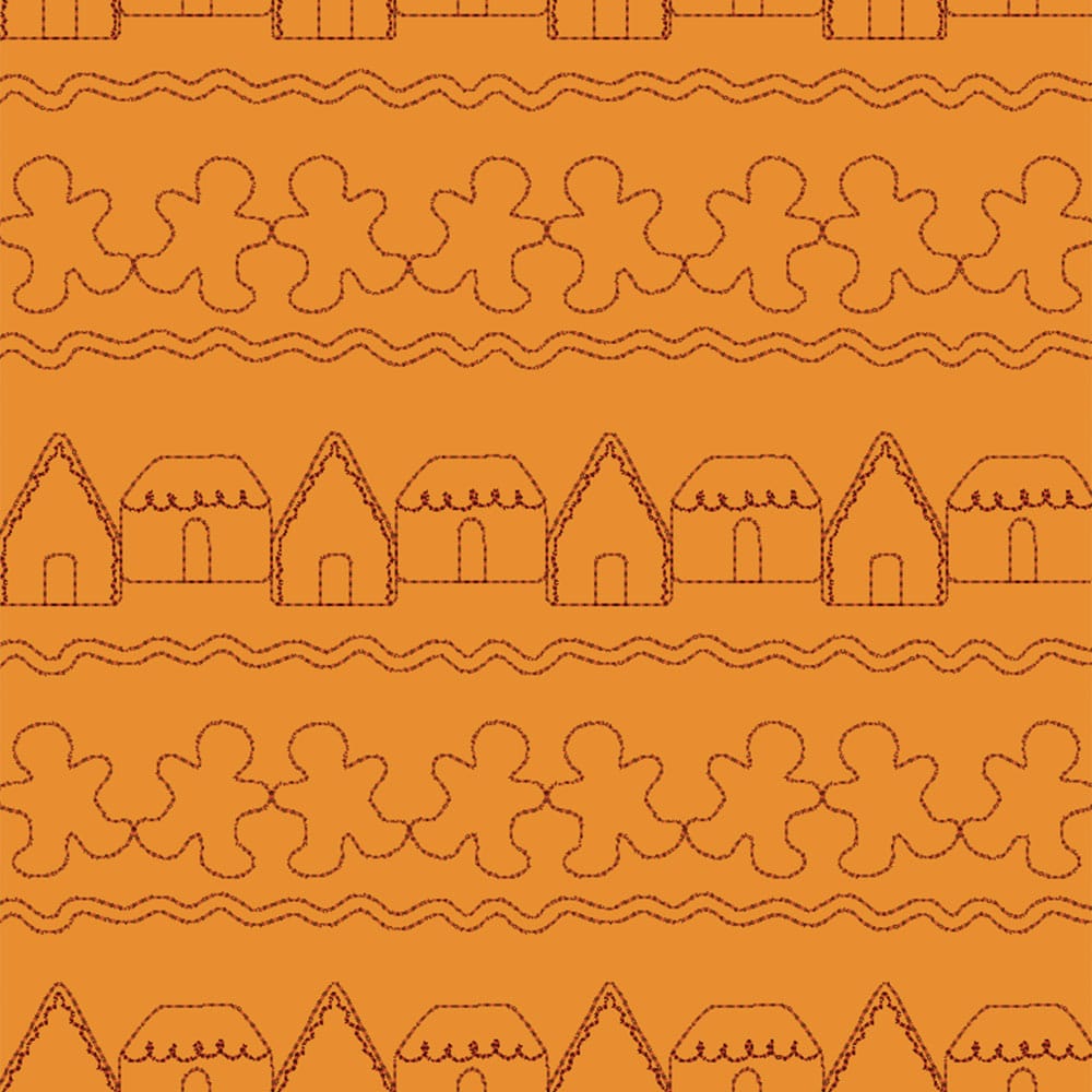 Christmas 16 background quilting design main image