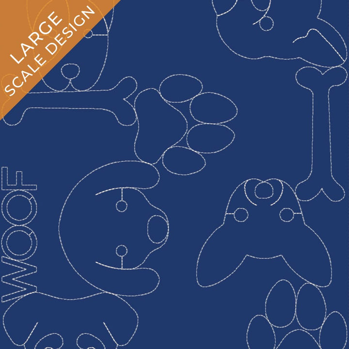 Animal 12 background quilting design kdq350