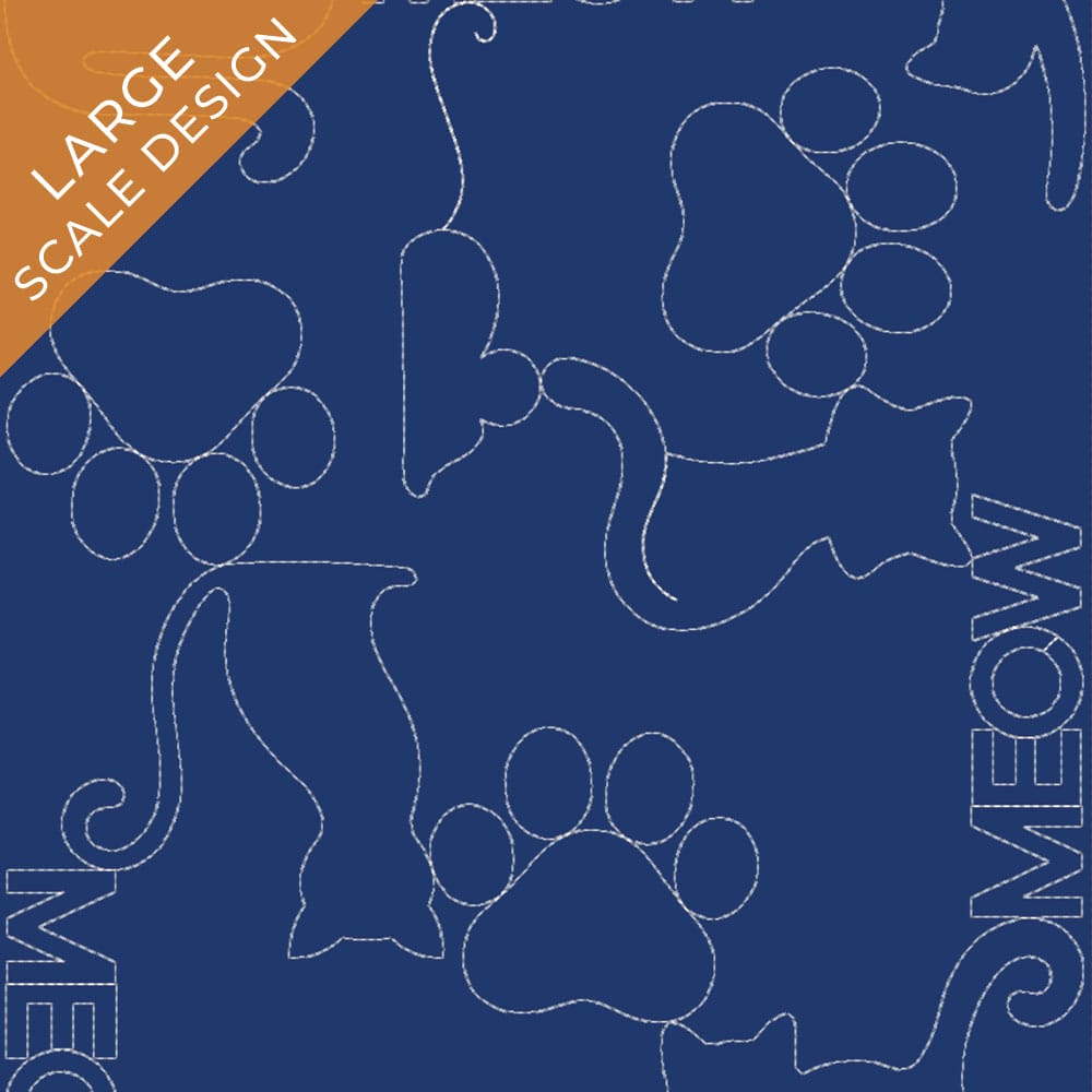 Animal 13 background quilting design