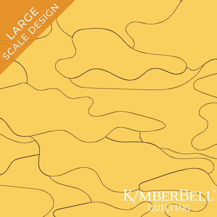 Camouflage 1 - Background Quilting