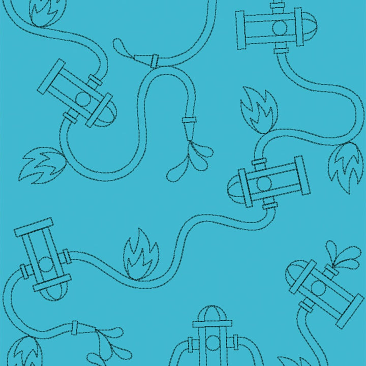 Safety 1 Background Quilting Design