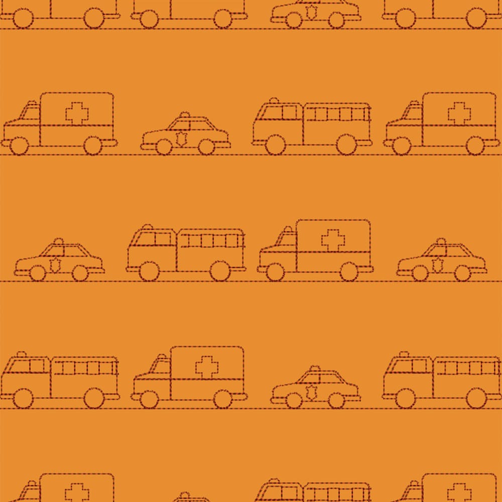 Car 3 Background Quilting Design