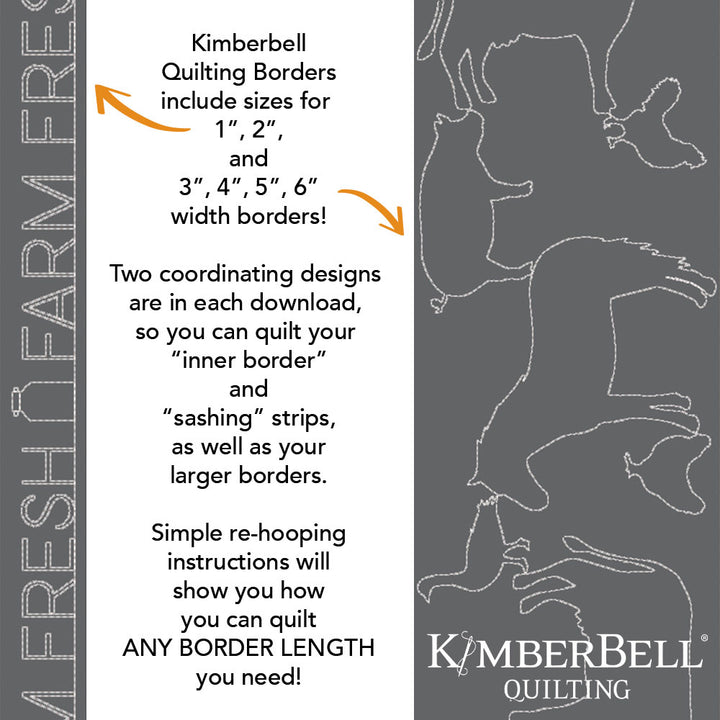 Animal Border 1 - Background Quilting