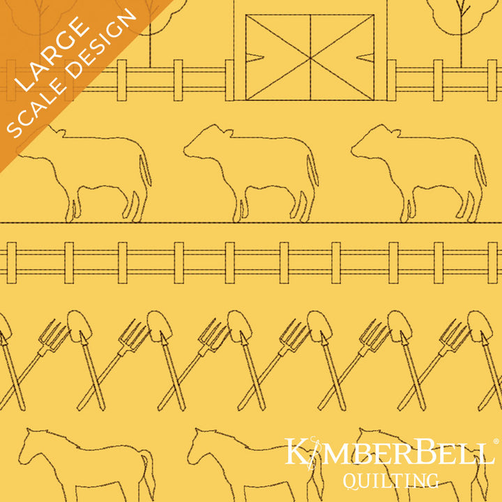 Farm 1 - Background Quilting