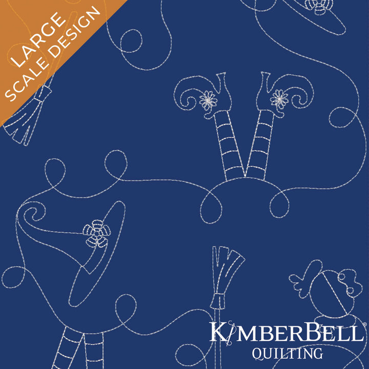 Halloween 12 - Background Quilting