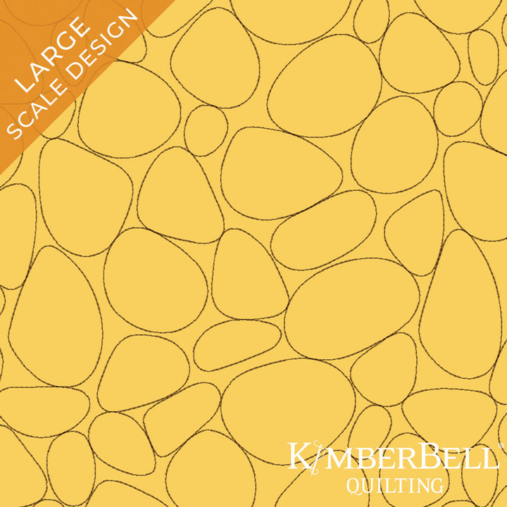 Pebble 3 - Background Quilting