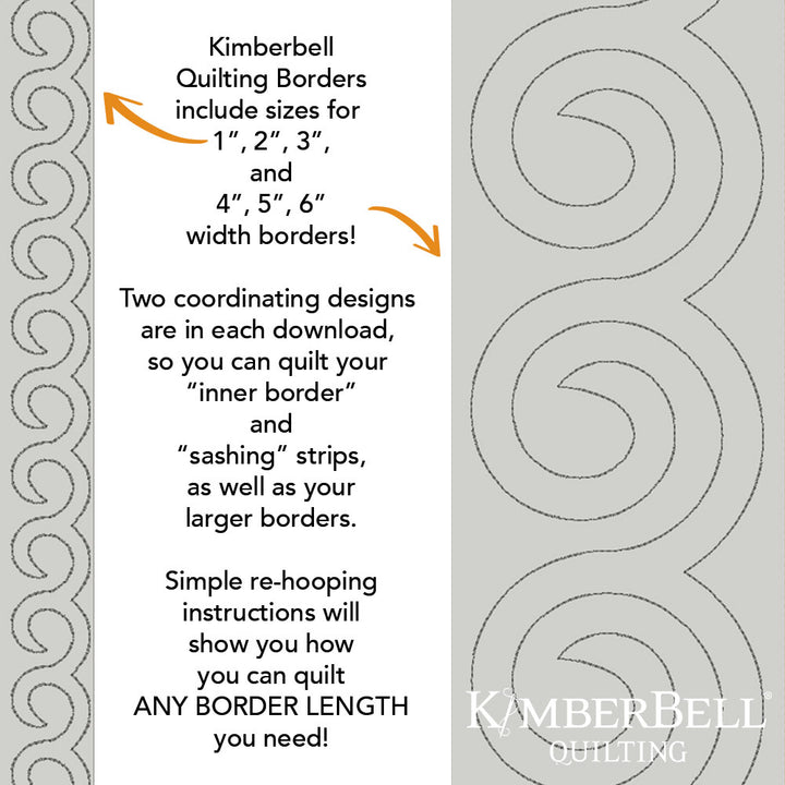 Swirl Border 1 - Background Quilting