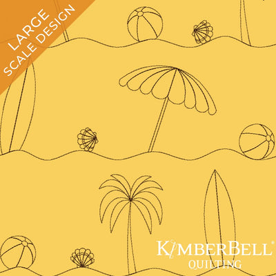 Beach 1 - Background Quilting